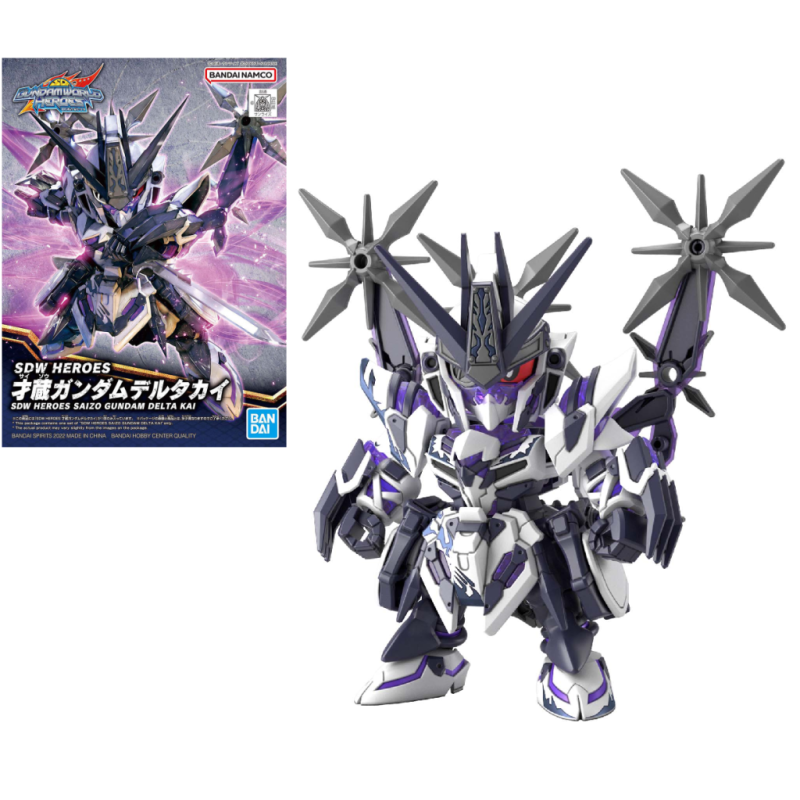 GUNDAM - SDW Heroes Saizo Gundam Delta Kai - Model Kit 