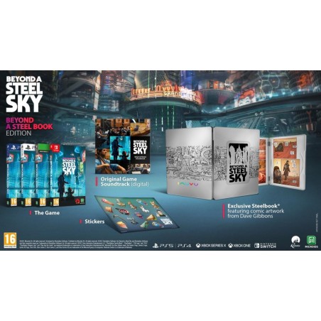 Beyond a Steel Sky - Beyond a Steelbook Edition - XBOX SX & XBOX ONE 