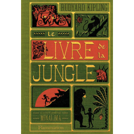 LE LIVRE DE LA JUNGLE - Illustration par Minalima 