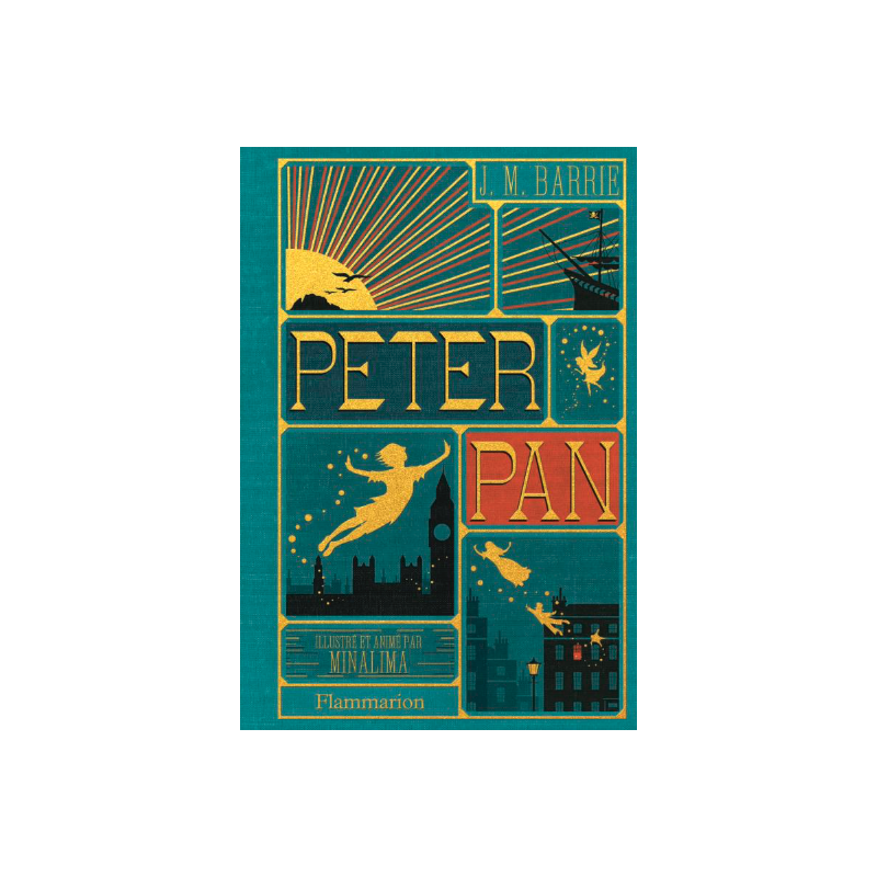PETER PAN - Illustration par Minalima 