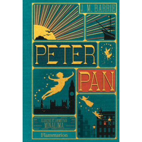 PETER PAN - Illustration par Minalima 