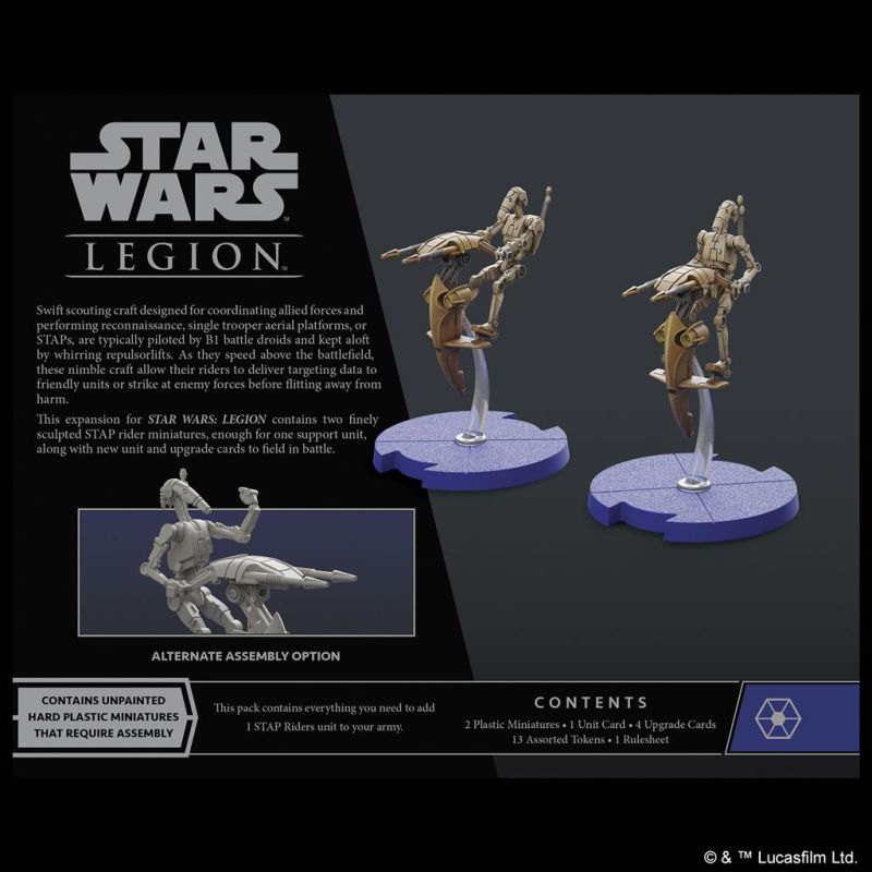 Star Wars Legion: STAP Riders Unit Expansion (Anglais)