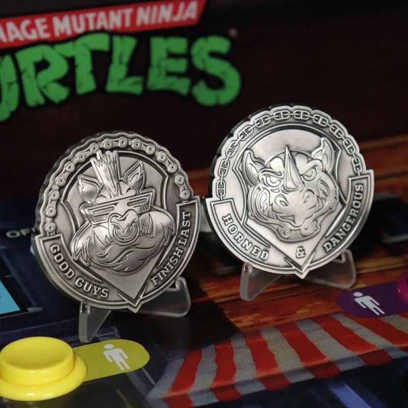 TMNT - Bad Guys - Set de 2 médaillons édition limitée '20x2x6cm' 