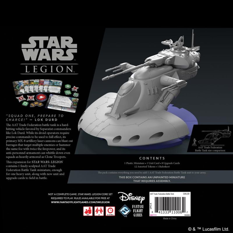 Star Wars: Legion AAT Trade Federation Battle Tank Unit Expansion (English)