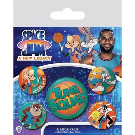 SPACE JAM 2 - Squad - Pack de 5 badges 