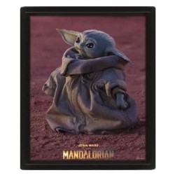 STAR WARS - The Mandalorian Grogu - Poster lenticulaire 3D 26x20cm 2