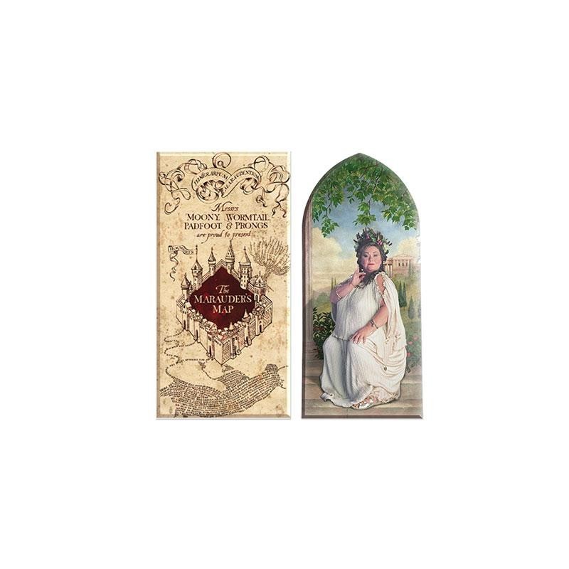 HARRY POTTER - Carte du Maraudeur - Set de 2 magnets 