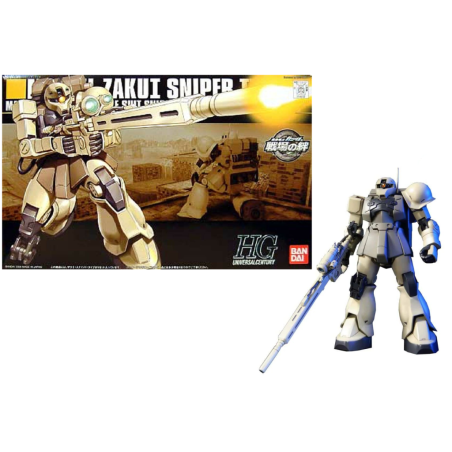GUNDAM - HGUC 1/144 MS-05L Zaku I Sniper Type - Model Kit 