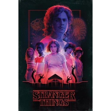 STRANGER THINGS - Horror - Poster 61x91cm 