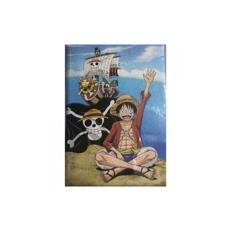 ONE PIECE - Sunny - Plaid Polaire 100% Microfibre 100x140cm 