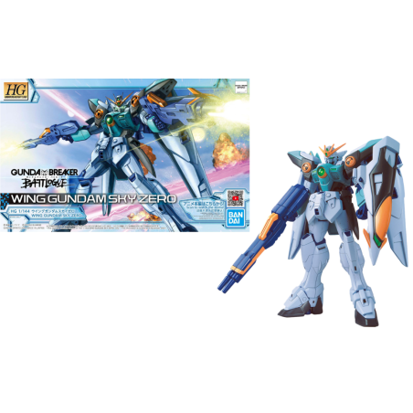 GUNDAM - HG 1/144 Gundam Wing Sky Zero - Model Kit 