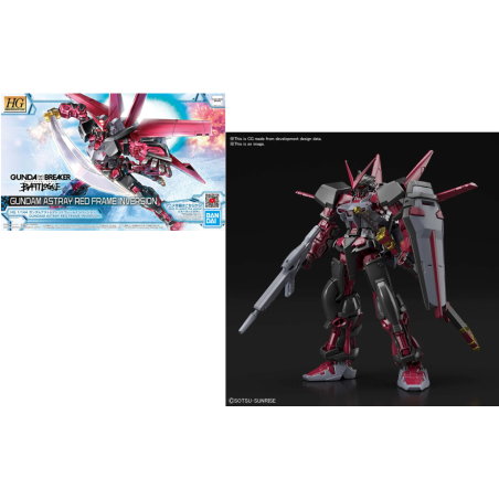 GUNDAM - HG 1/144 Gundam Astray Red Frame Inver - Model Kit 
