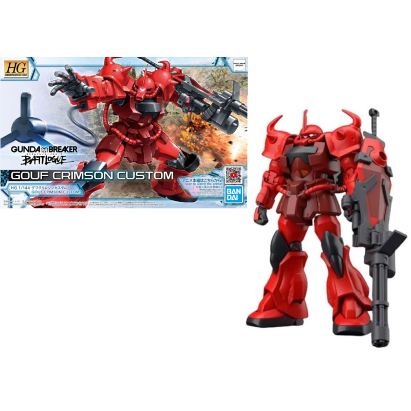 GUNDAM - HG 1/144 Gouf Crimson Custom - Model Kit 