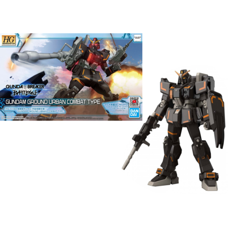 GUNDAM - HG 1/144 Gundam Ground Urban Comba Type - Model Kit 