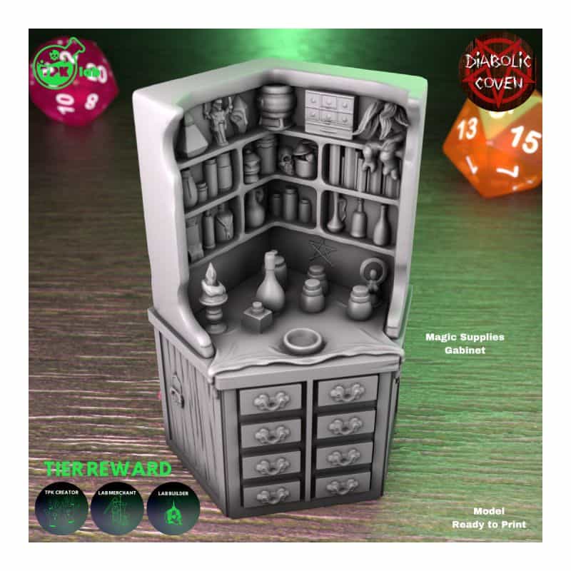 Magic Supplies Cabinet