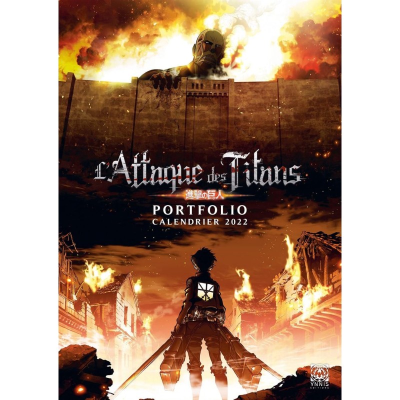 L'ATTAQUE DES TITANS - Calendrier 2022 