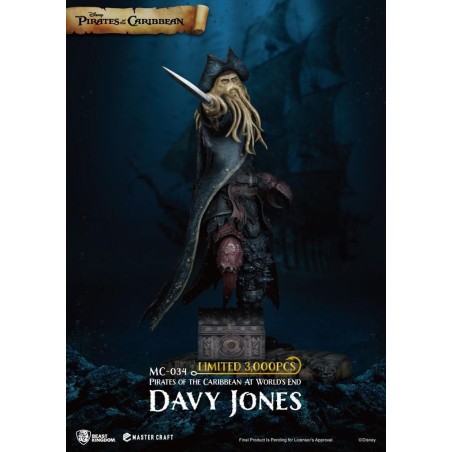 PIRATES DES CARAIBES - Davy Jones - Statuette Master Craft 42cm 