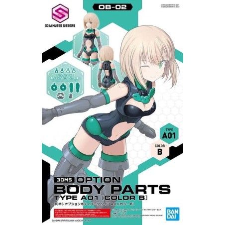 30MS - Option Body Parts Type A01 - Model Kit 