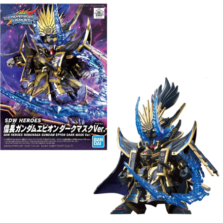GUNDAM - SDW Heroes Nobunaga Gundam Epyon Dark Mask - Model Kit 