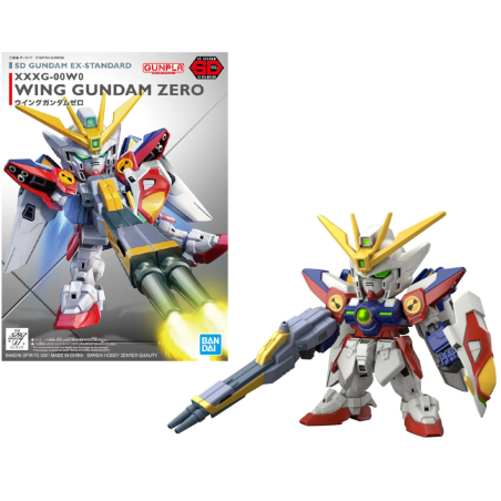 GUNDAM - SD Gundam Ex-Standard Wing Gundam Zero - Model Kit 