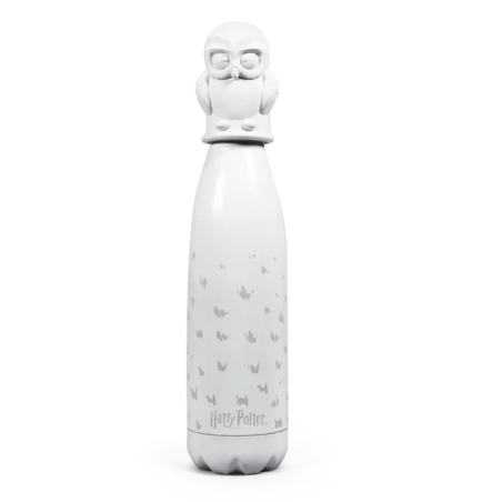 HARRY POTTER - Hedwige - Bouteille en métal 3D - 500ml 