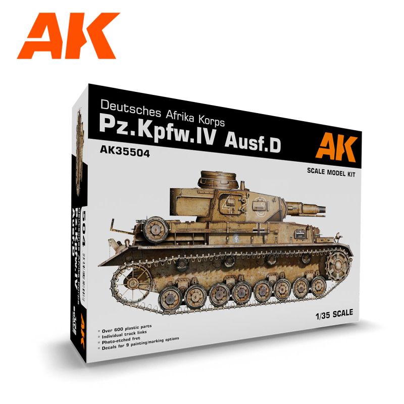 PZ.KPFW.IV AUSF.D DEUTSCHE AFRIKA KORPS (more info, click here)