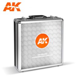 BRIEFCASE 100 COLORS ACYLICS 3 GEN