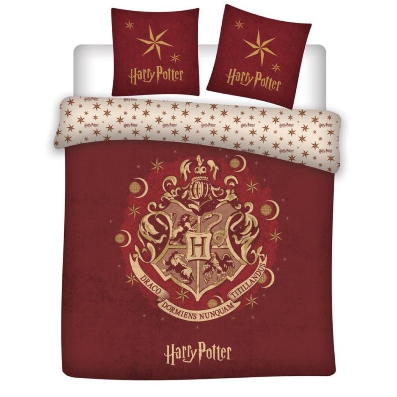 HARRY POTTER - Parure de lit 200X200 - '100% microfibre' 