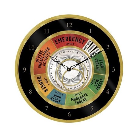 WIZARDING WORLD - Emergency - Horloge en plastique diamètre 25cm 
