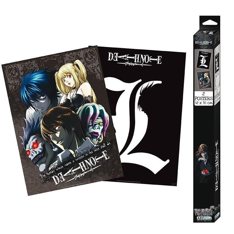 DEATH NOTE - L& Group - Set de 2 posters '52x38' 