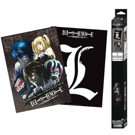 DEATH NOTE - L& Group - Set de 2 posters '52x38' 