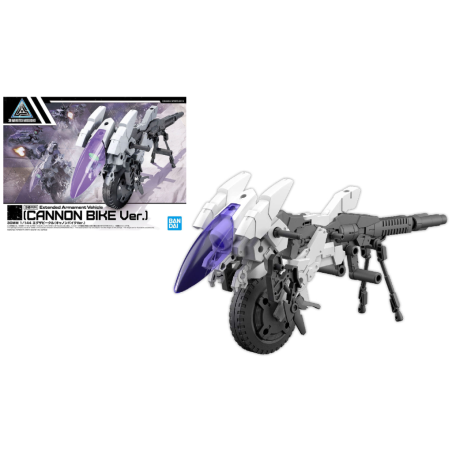 30MM -  1/144 Extended Armament Vehicle Cannon Bike - Model Kit 