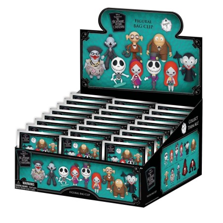 DISNEY - NBC Series 7 - 3D Foam Bag Clip (Display 24 Pcs) 
