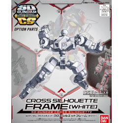 GUNDAM - SD Gundam Cross Silhouette - Squelette White Model Kit 2