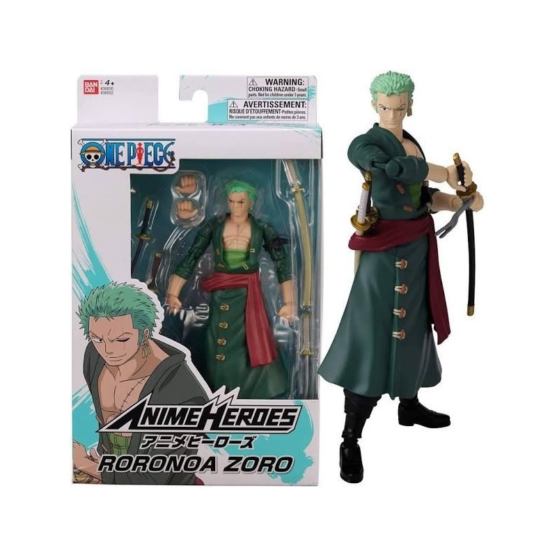 ONE PIECE - Roronoa Zoro - Figurine Anime Heroes 17cm 