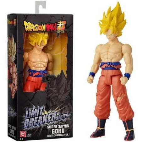 DRAGON BALL - SS Goku Battle Dam. - Figurine géante Limit Breaker 30cm 