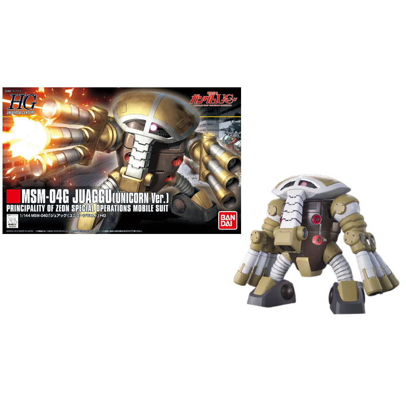 GUNDAM - HGUC 1/144 Juaggu (Unicorn Ver.) - Model Kit 
