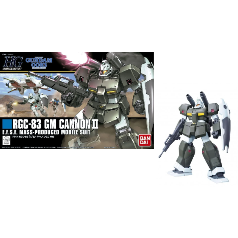 GUNDAM - HGUC 1/144 GM Cannon II - Model Kit 