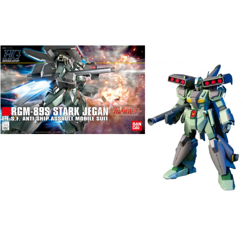 GUNDAM - HGUC 1/144 Stark Jegan - Model Kit 