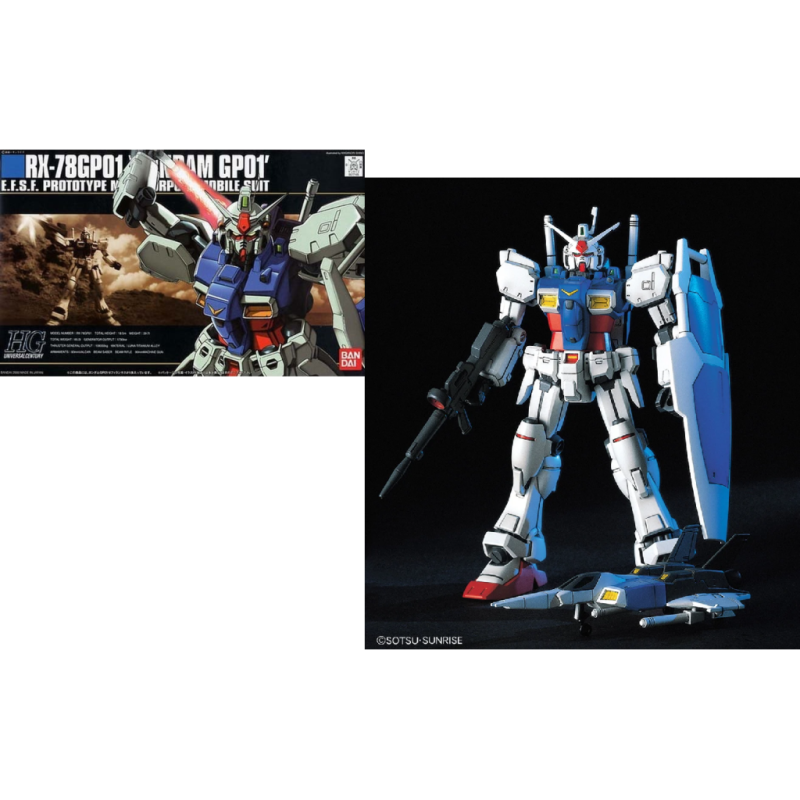 GUNDAM - HGUC 1/144 RX-78 GP01 Zephyranthes - Model Kit 