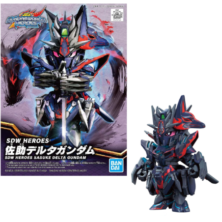 GUNDAM - SDW Heroes Sasuke Delta Gundam - Model Kit 