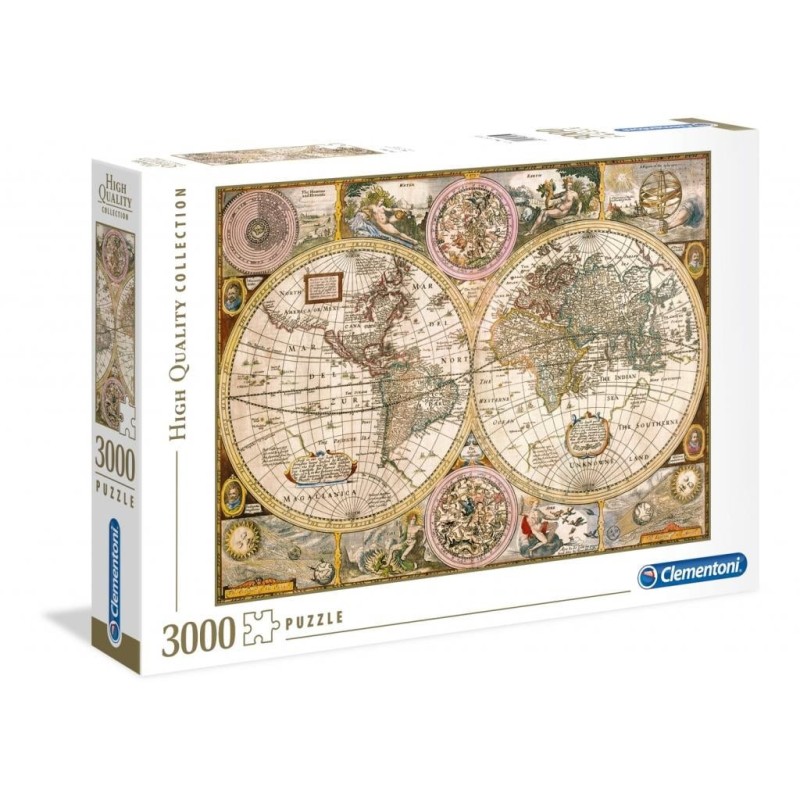 OLD MAP - Puzzle 3000P 