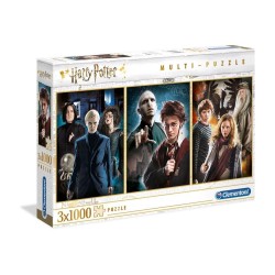 HARRY POTTER - Pack de 3 puzzles 1000P 2