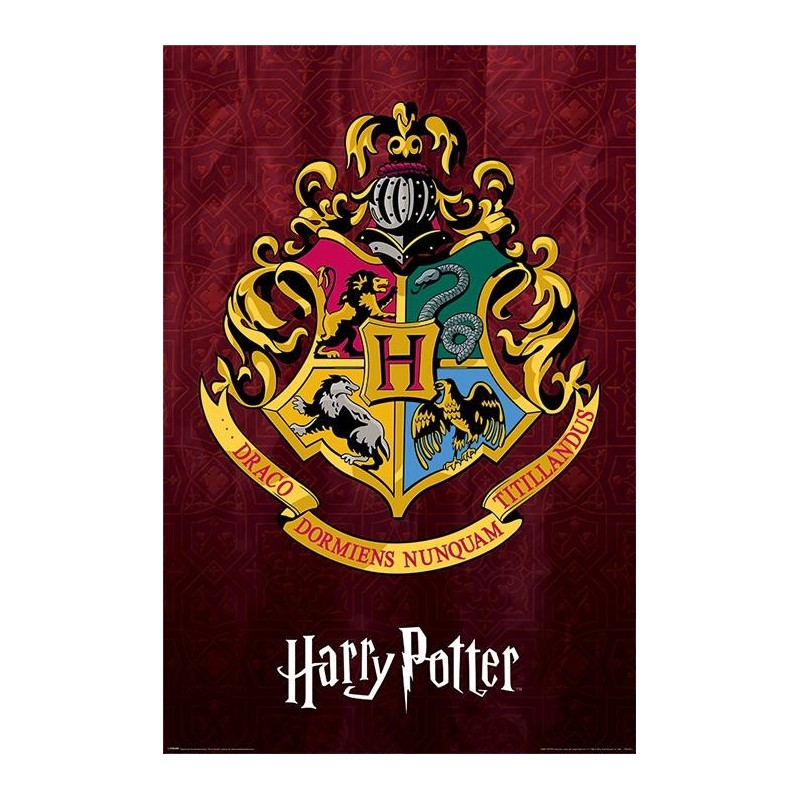 HARRY POTTER - Hogwarts School Crest - Poster 61x91cm 