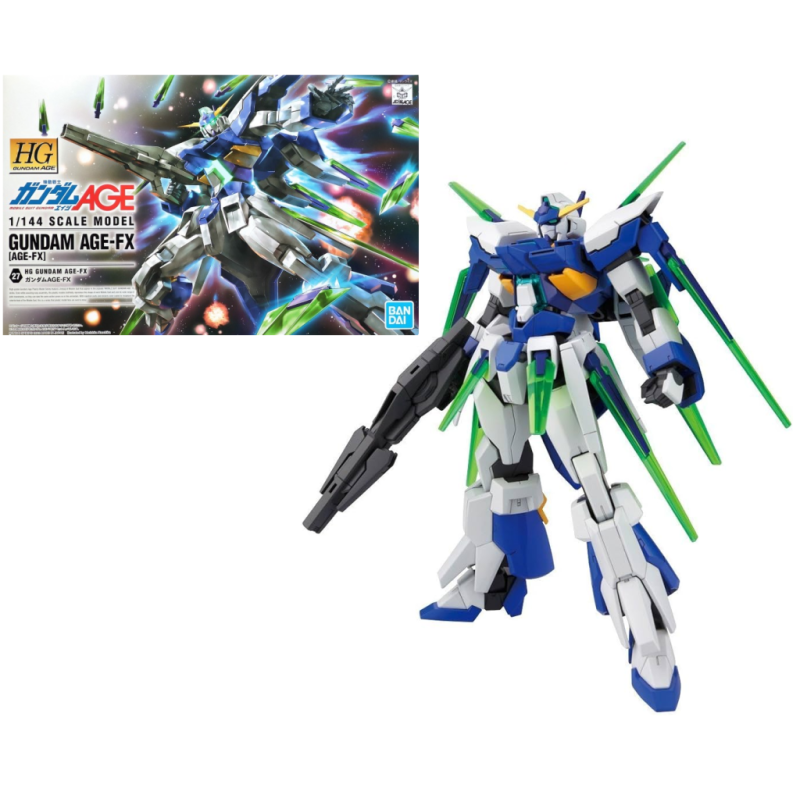 GUNDAM - HG 1/144 Gundam Age-FX (AGE-FX) - Model Kit 