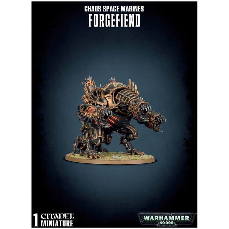 CHAOS SPACE MARINES FORGEFIEND