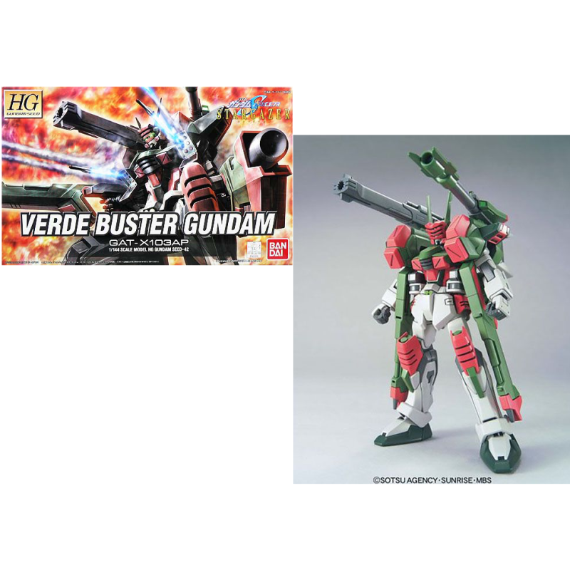 GUNDAM - HG 1/144 Stargazer GAT-X103AP Verde Buster Gundam - Model Kit 