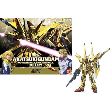 GUNDAM - 1/100 Destiny ORB-01 Akatsuki Oowashi/Shiranui - Model Kit 