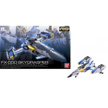 GUNDAM - RG 1/144 FX-550 Skygrasper Launcher/Sword - Model Kit 