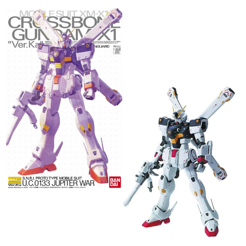 GUNDAM - MG 1/100 XM-X1 Crossbone Gundam X1 "Ver.Ka" - Model Kit 